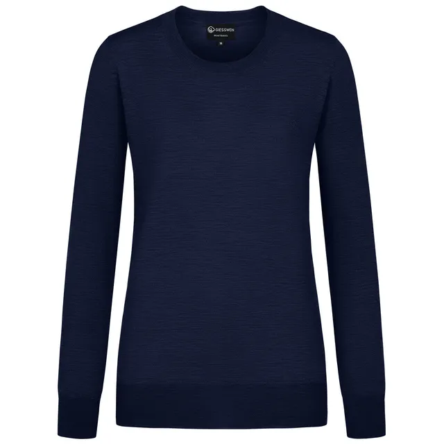 giesswein-baumwollpullover-rundhals-damen-leichter-strickpullover image 1