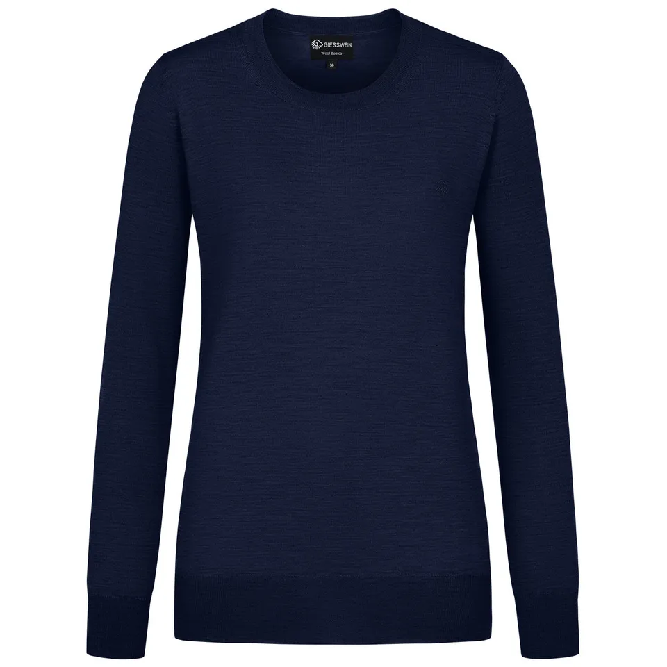 giesswein-baumwollpullover-rundhals-damen-leichter-strickpullover image 1