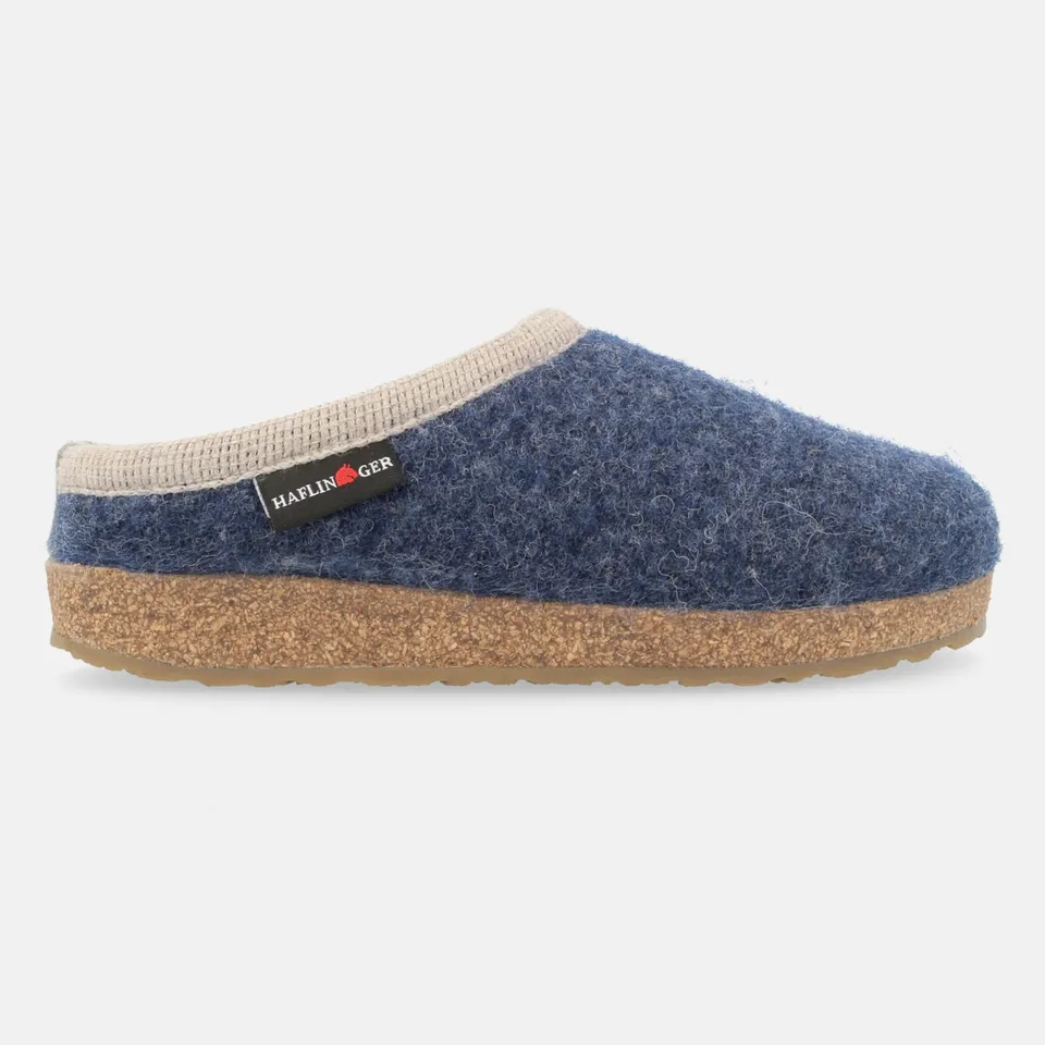 haflinger-grizzly-panda-walkstoff-clog-hausschuh image 1