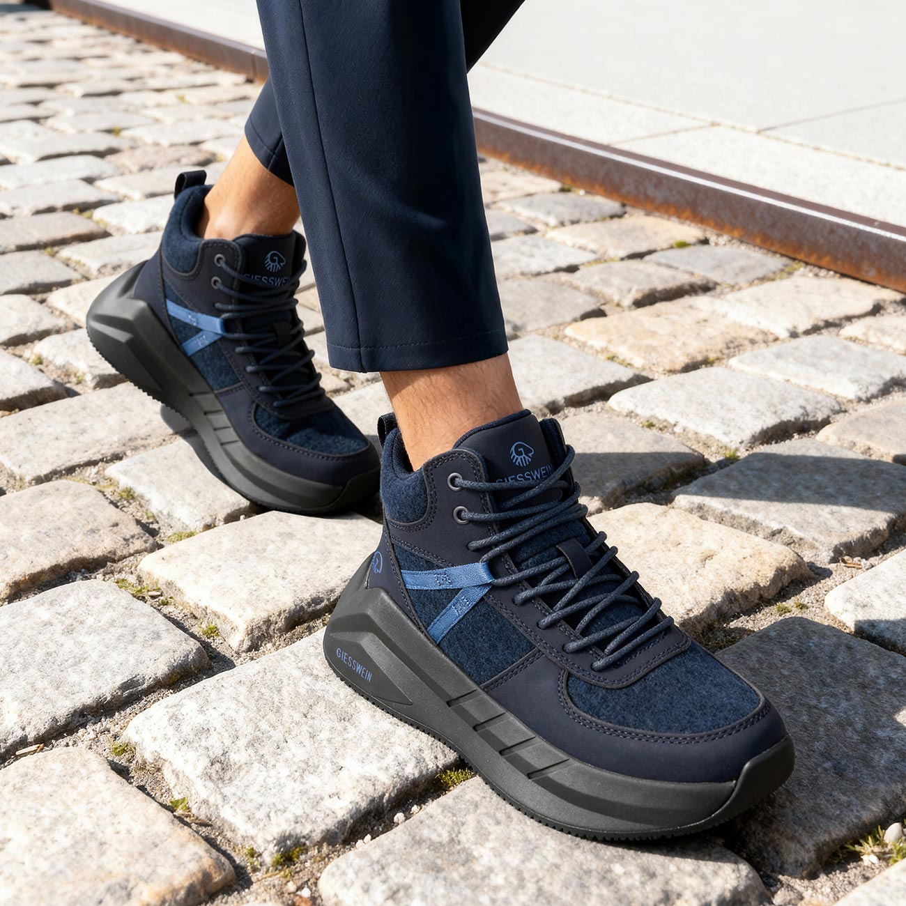 giesswein-chunky-high-sneaker-herren-merino-high-top-schwarz image 2