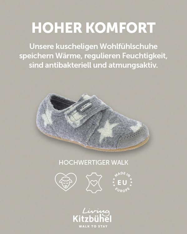 living-kitzb-hel-klettmodell-sternenwalk-slipper-kinder-hausschuhe image 4