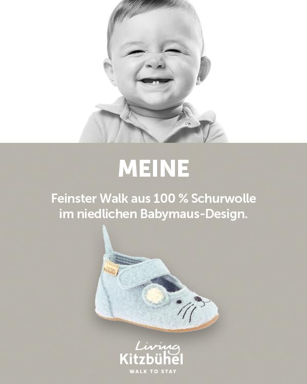 living-kitzb-hel-babyballerina-m-uschen-woll-babyhausschuhe-mit-stern image 3