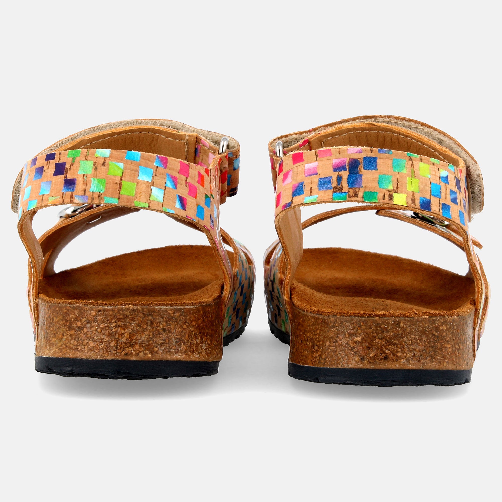 haflinger-fritzi-cork-multi-kinder-sommersandale image 3