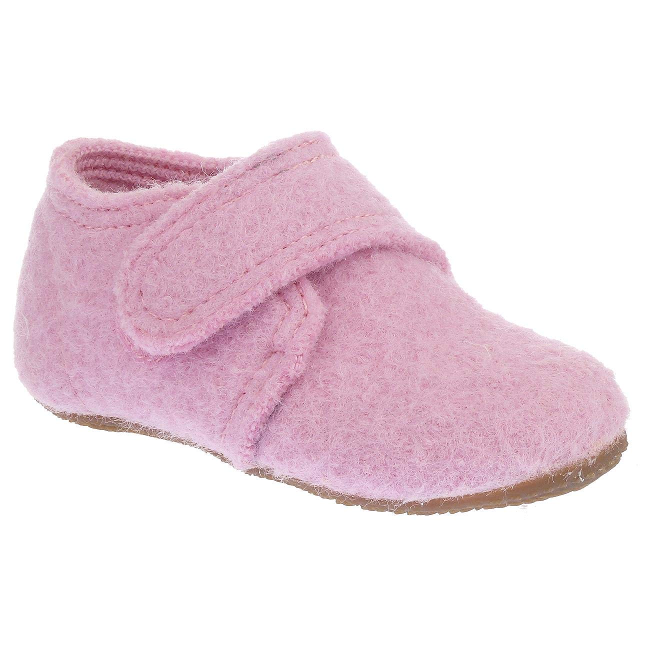 living-kitzb-hel-modell-3005-baby-hausschuh-klett-schurwolle-rosa-eu-18 image 1