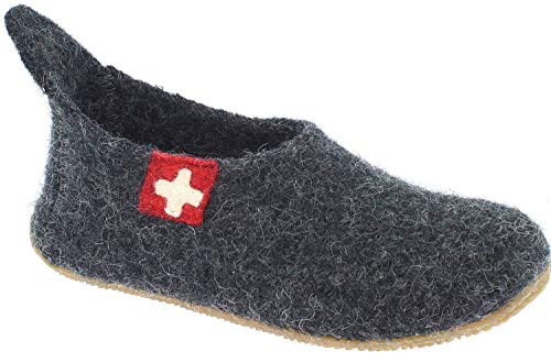 living-kitzb-hel-slipper-schweizer-kreuz-kinder-pantoffeln image 3
