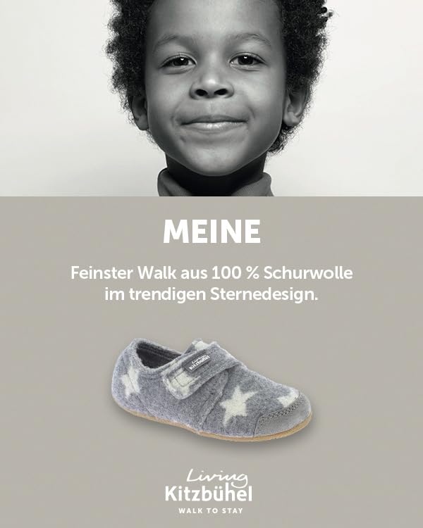 living-kitzb-hel-klettmodell-sternenwalk-slipper-kinder-hausschuhe image 3