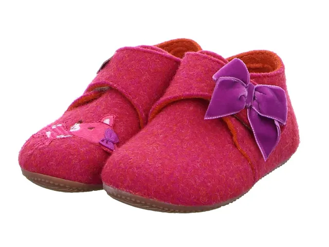 living-kitzb-hel-renate-reh-damen-slipper-filz-mit-reh-motiv image 1