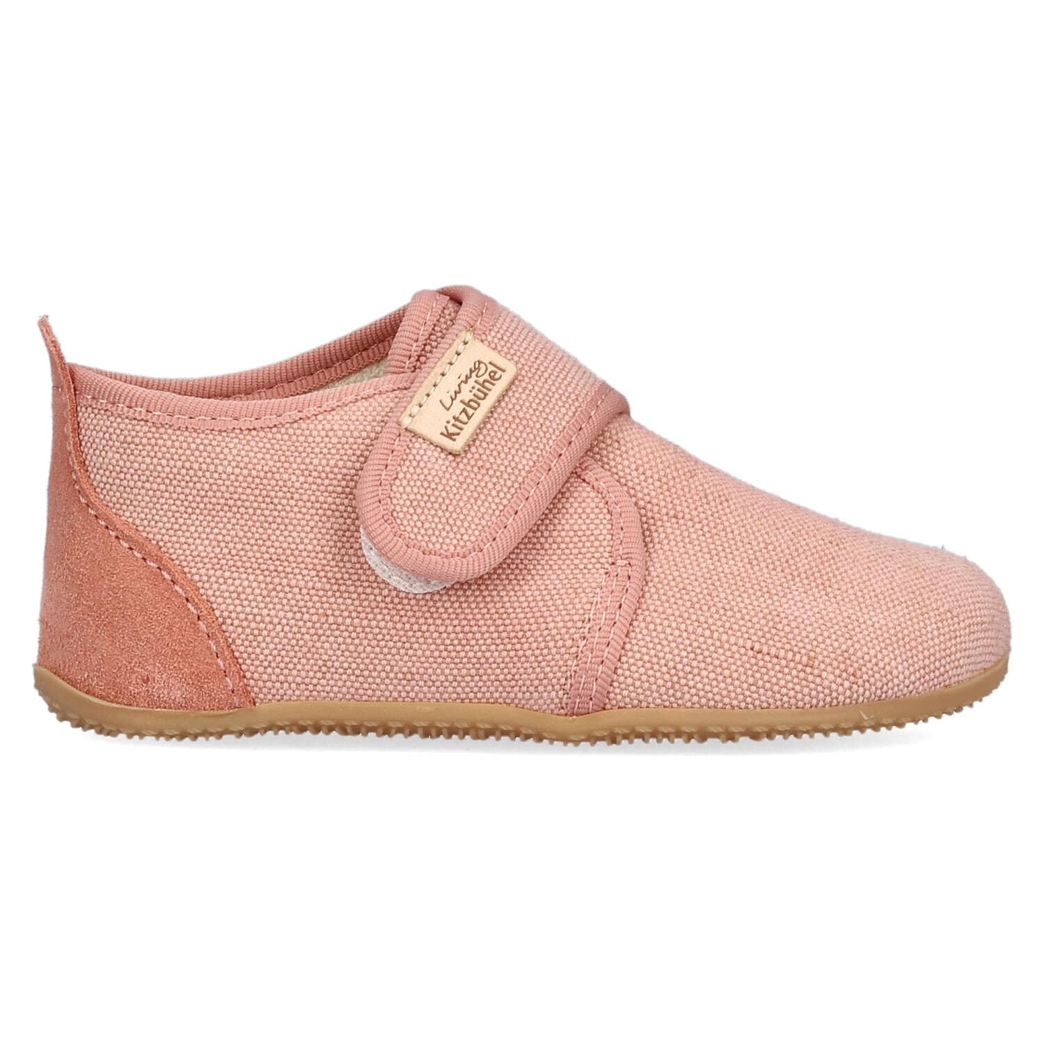 living-kitzb-hel-babyklettschuh-ulli-uni-dark-rose-cloud image 1