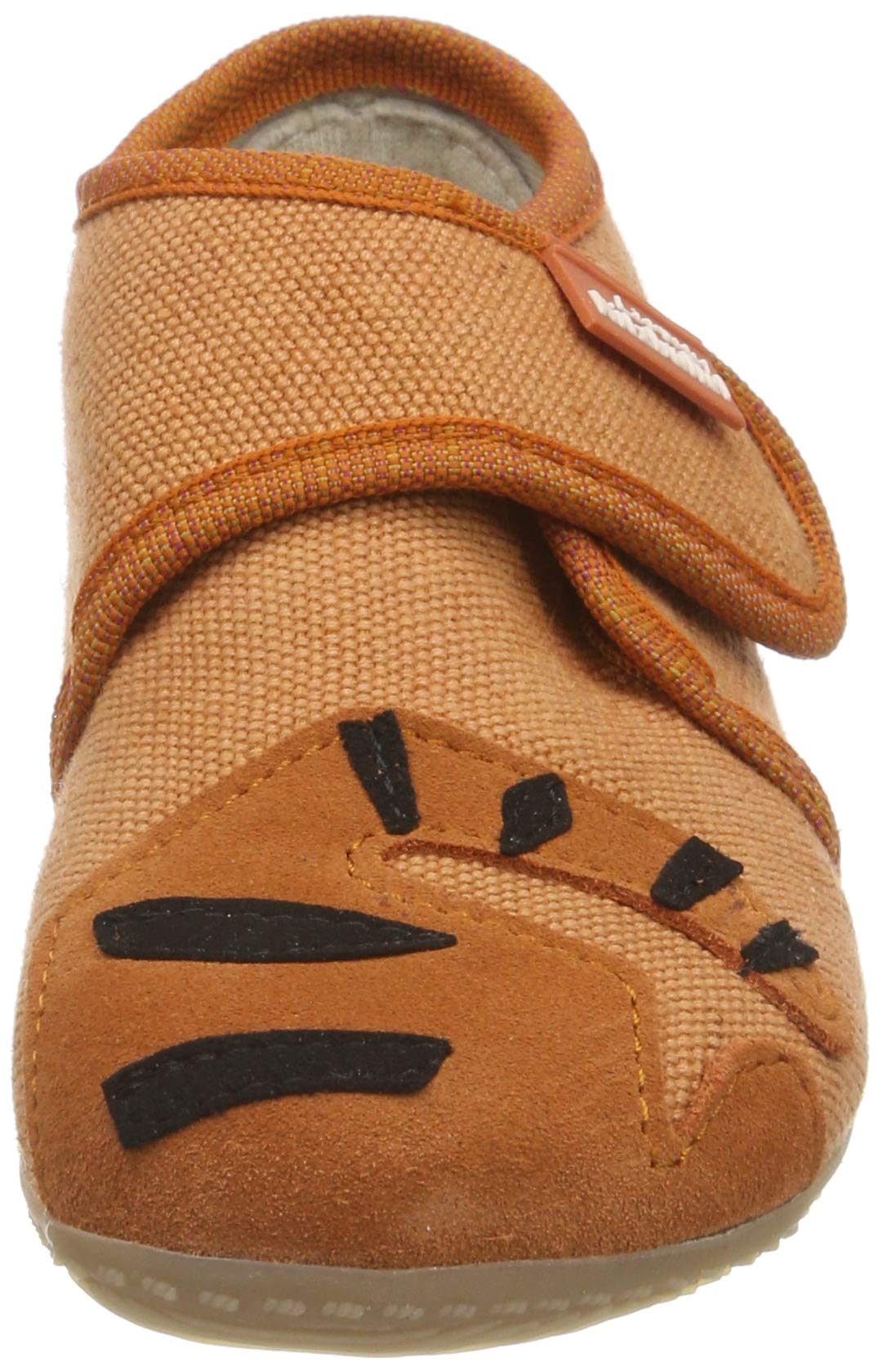 living-kitzb-hel-babyklettschuh-tiger-baby-jungen-hausschuh-mit-klett image 2