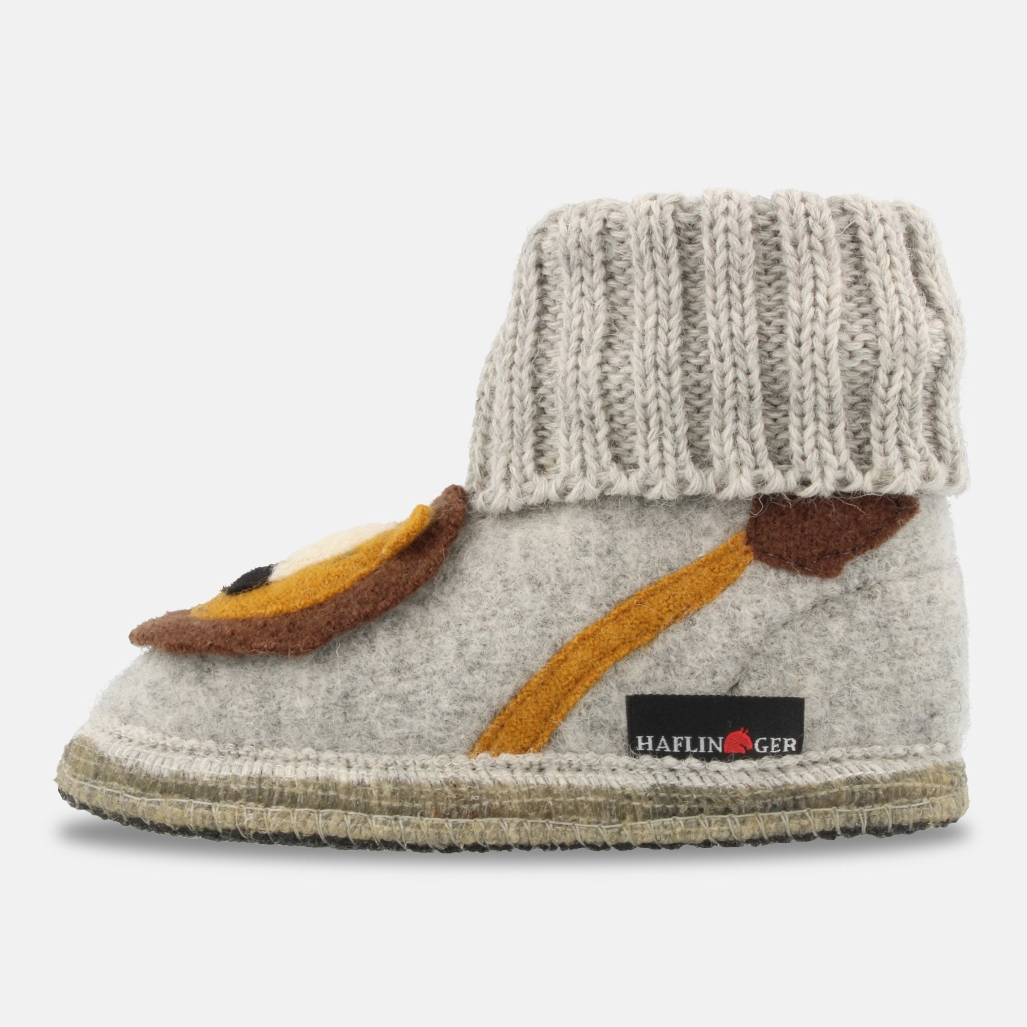 haflinger-h-ttenschuh-leo-kinder-hausschuh-schurwolle image 4