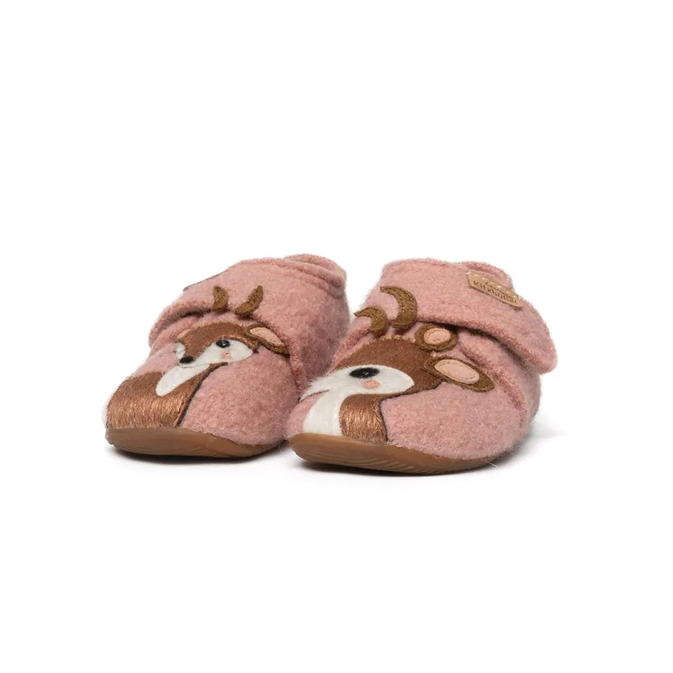 living-kitzb-hel-rosi-rehkitz-babyklettschuh-aus-schurwolle image 1