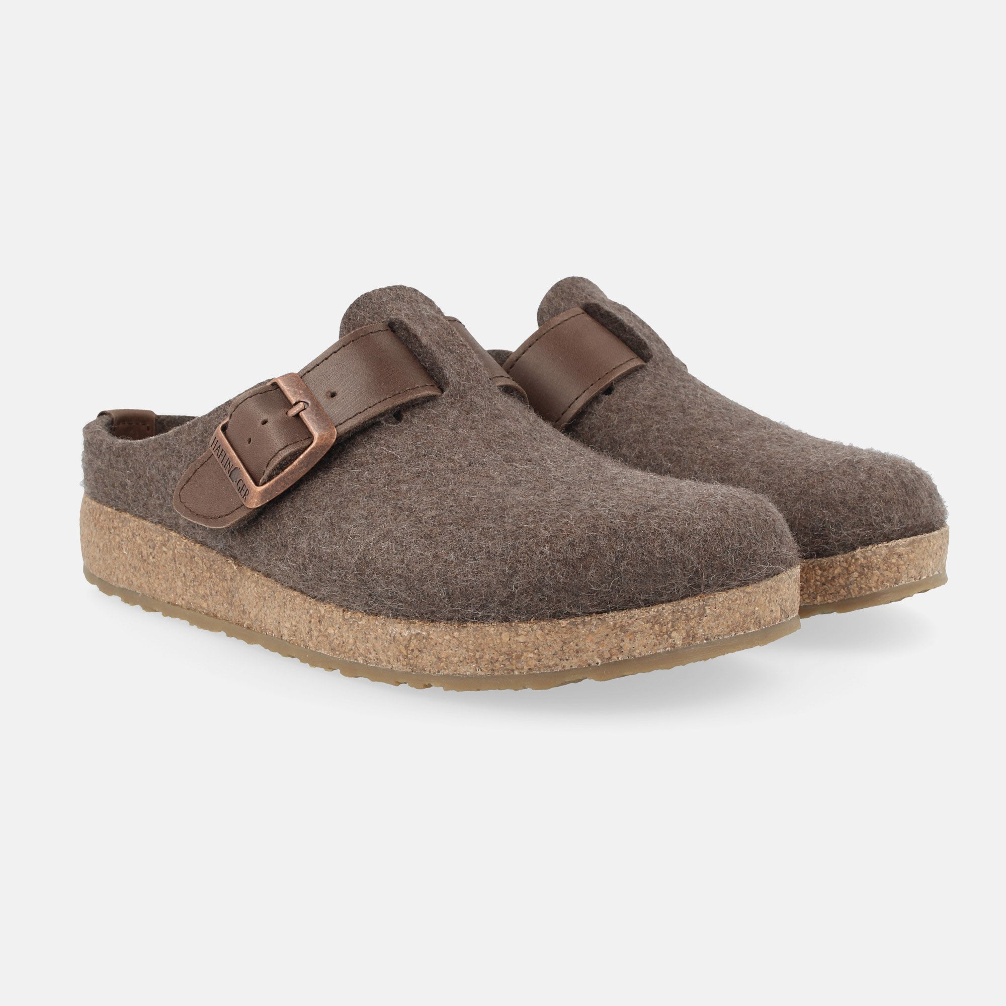 haflinger-grizzly-chicago-wollfilz-hausschuh-mit-riemen image 2