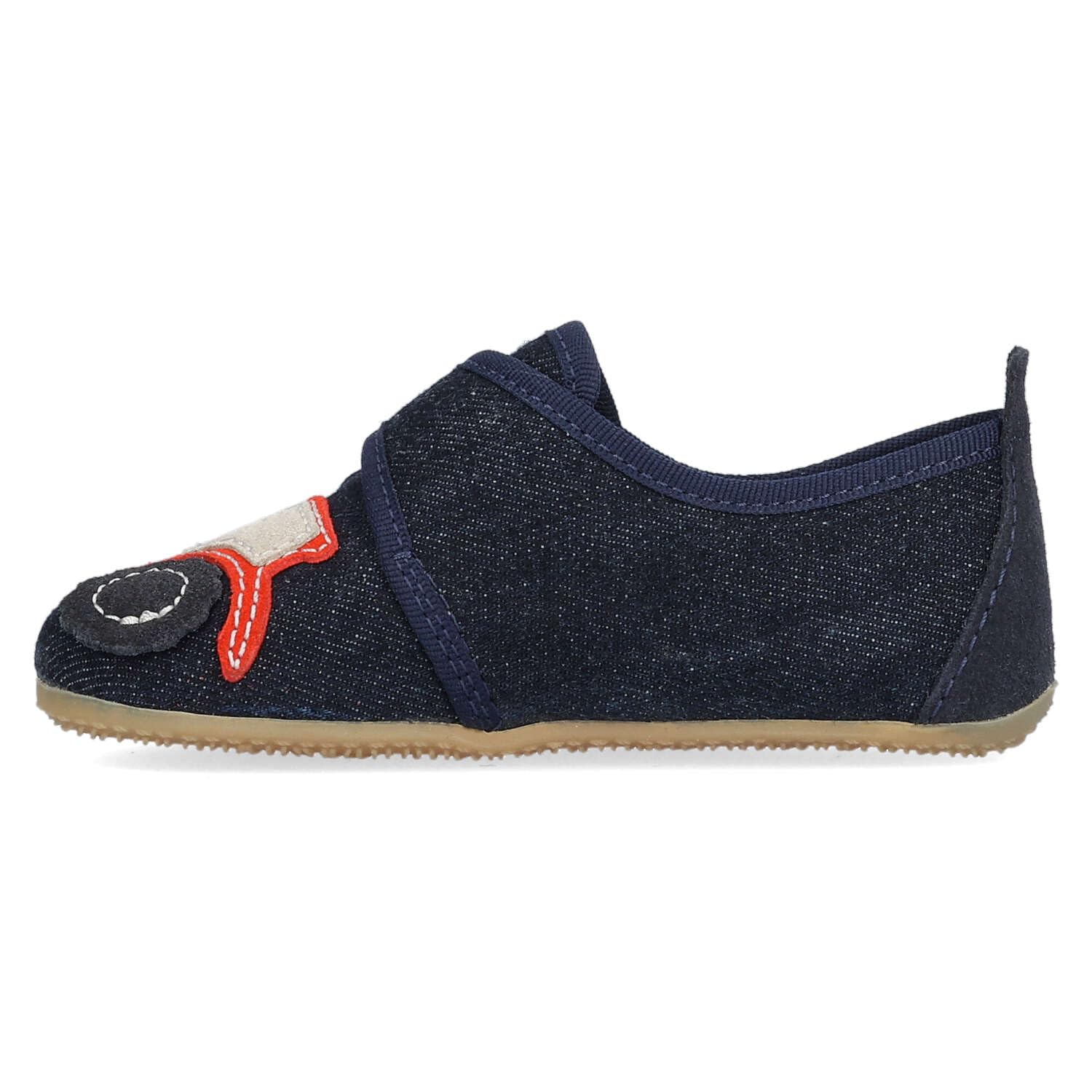 living-kitzb-hel-klettmodell-trolliger-traktor-marine-kinder-klettschuh image 3