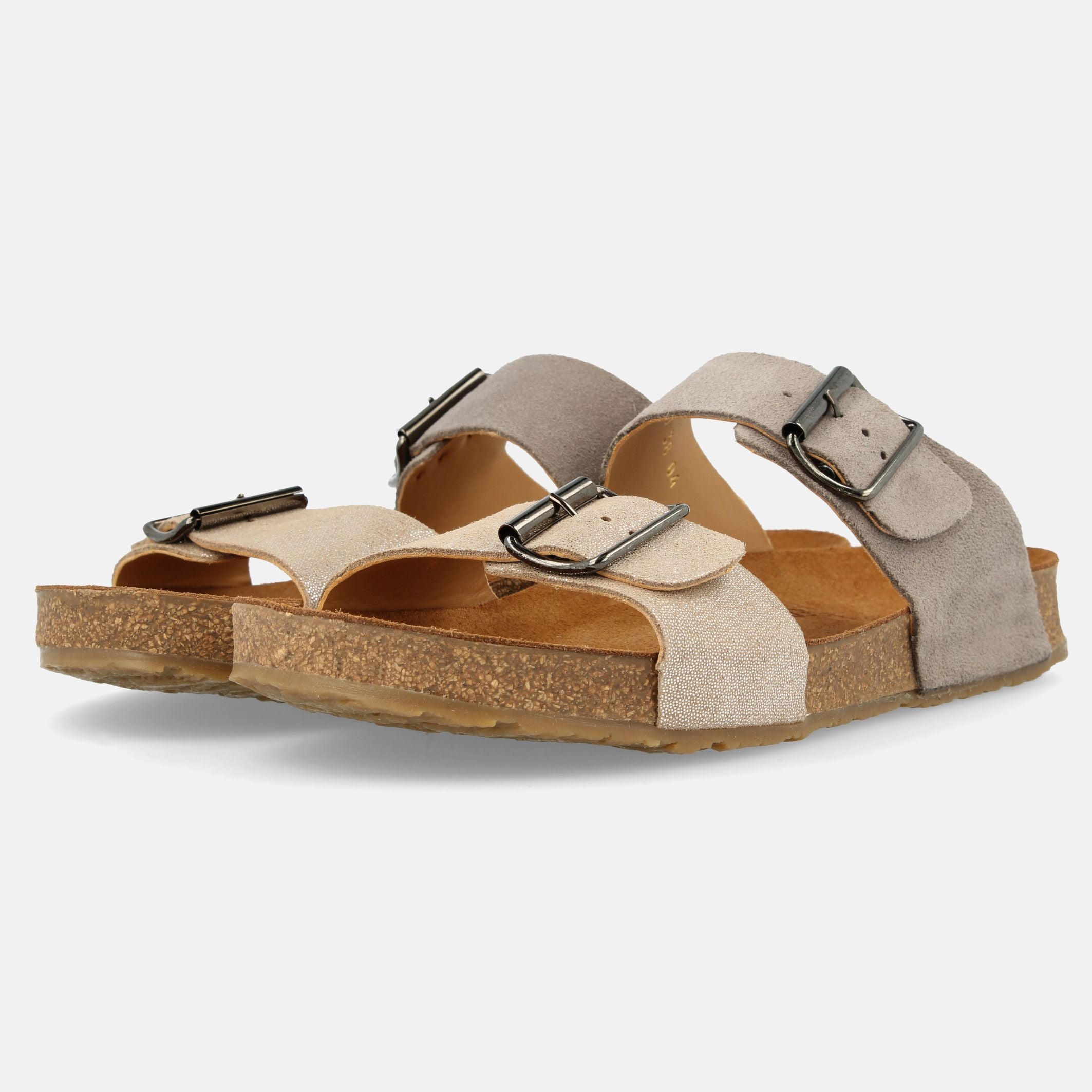 haflinger-andrea-shiny-damen-sandale-leder-glitzer image 5