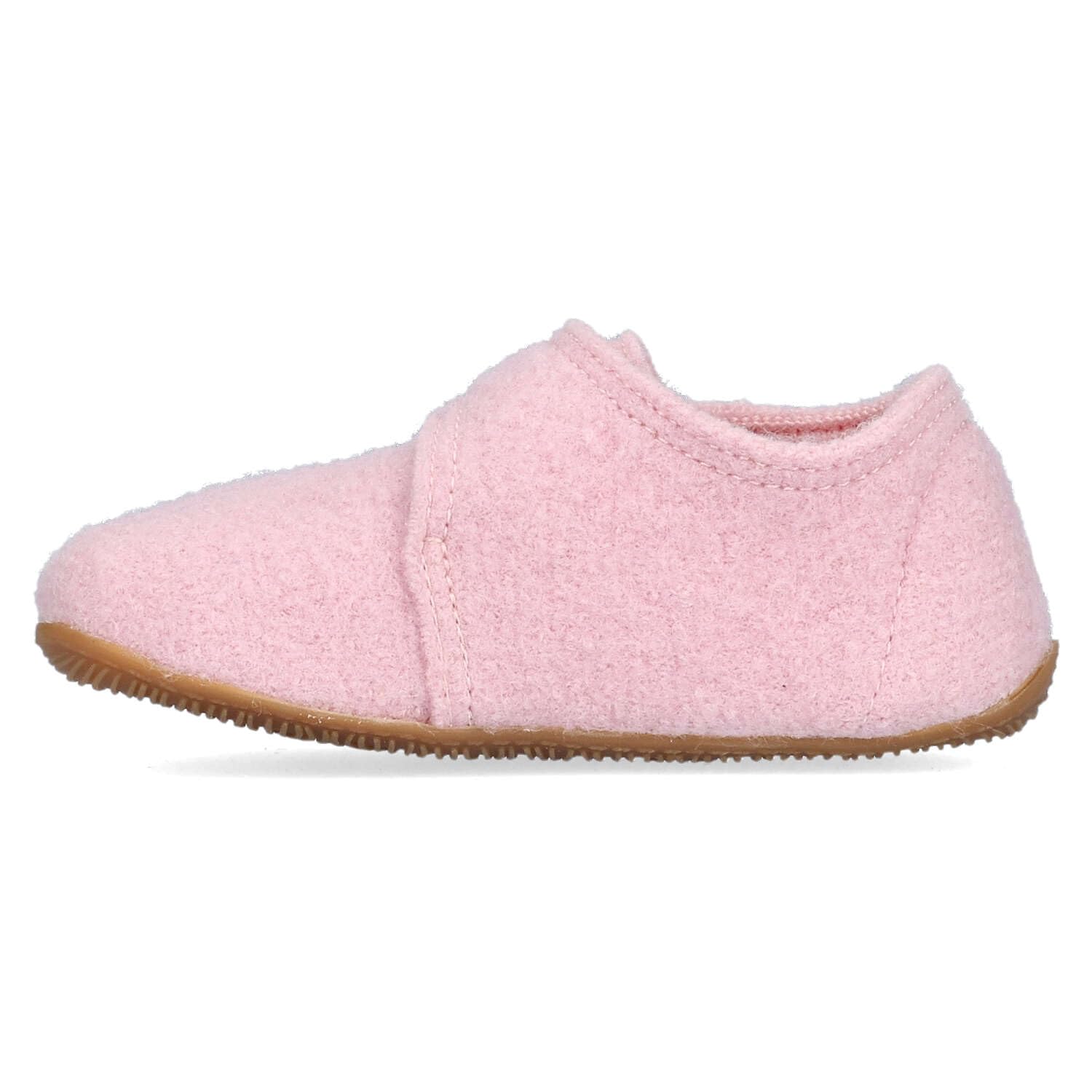 living-kitzb-hel-babyklettschuh-unifarben-woll-hausschuh-mid-cut image 3