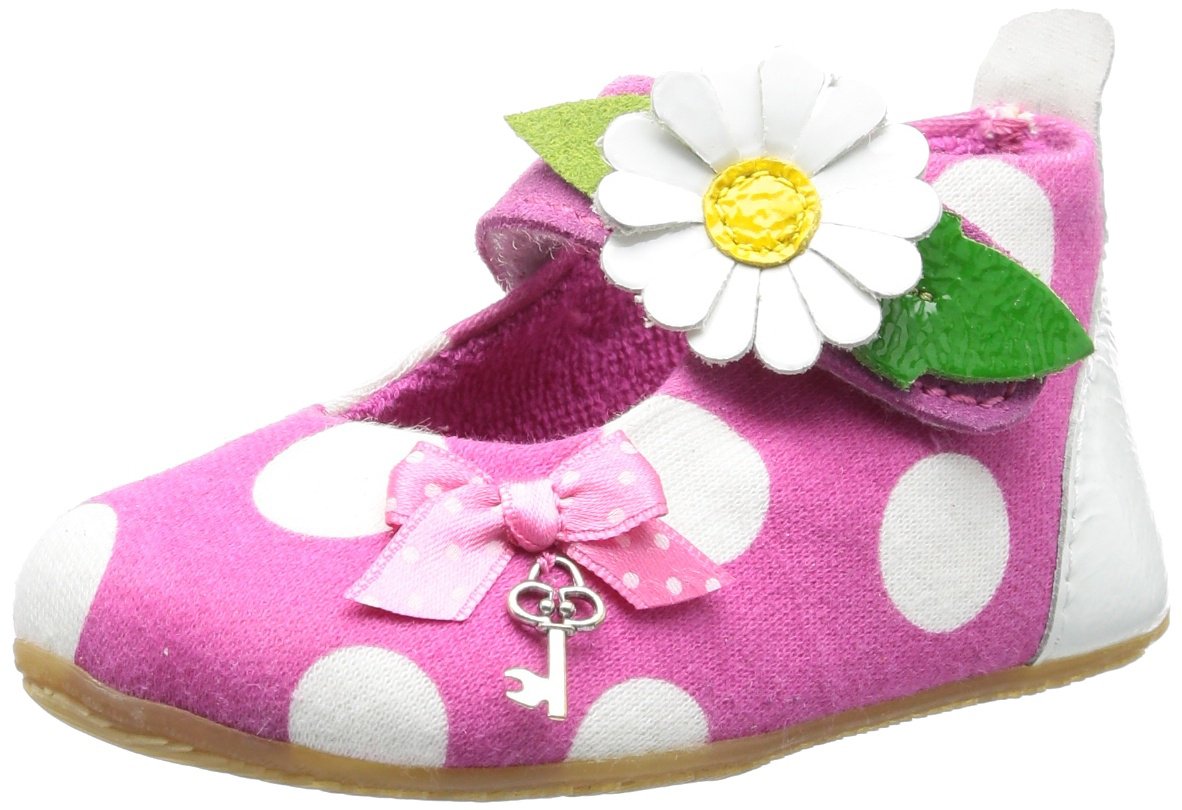 living-kitzb-hel-baby-ballerina-punkte-margerite-2305-lauflernschuh image 1