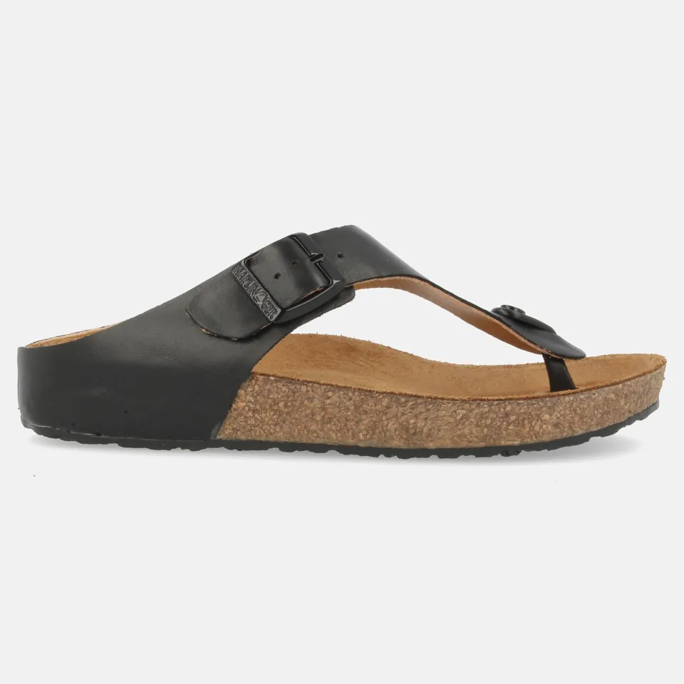 haflinger-bio-memphis-leder-zehentrenner-sandale image 1