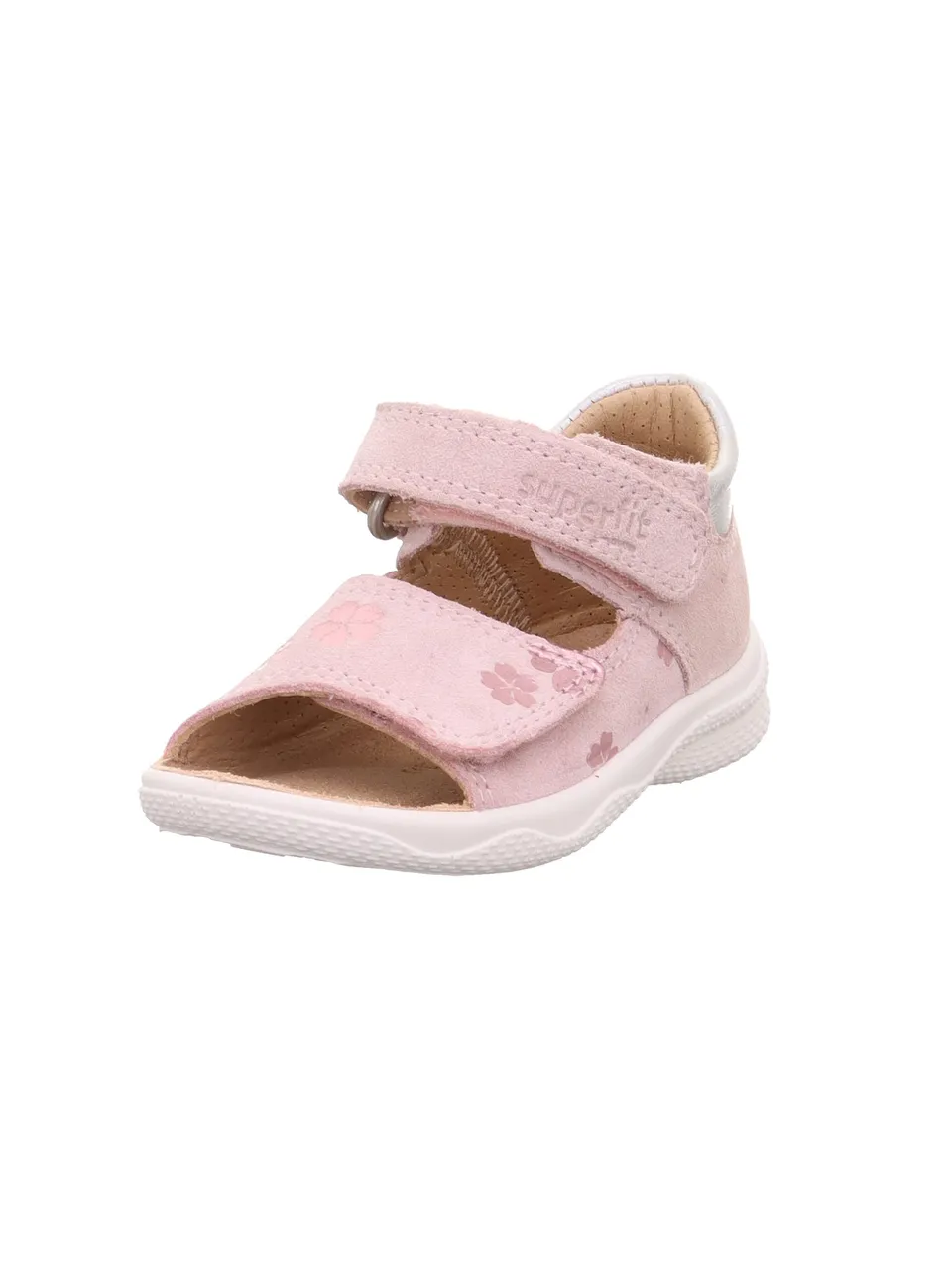 superfit-polly-rosa-silber-5530-baby-m-dchen-lauflernschuh image 1