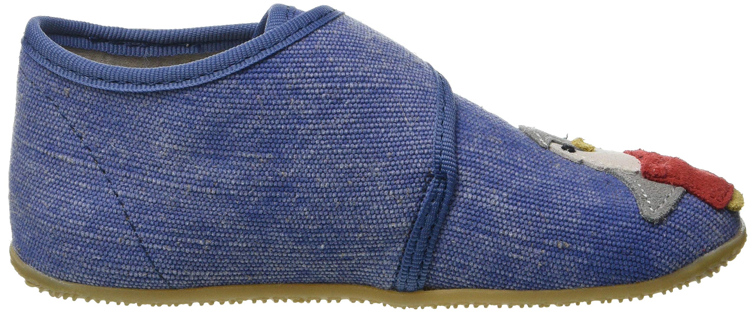 living-kitzb-hel-babyklettschuh-eisb-r-pinguin-recycled-cotton-hausschuh-jungen image 6