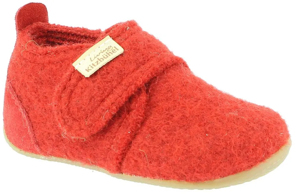 living-kitzb-hel-babyklett-velourlederkappe-rot image 1
