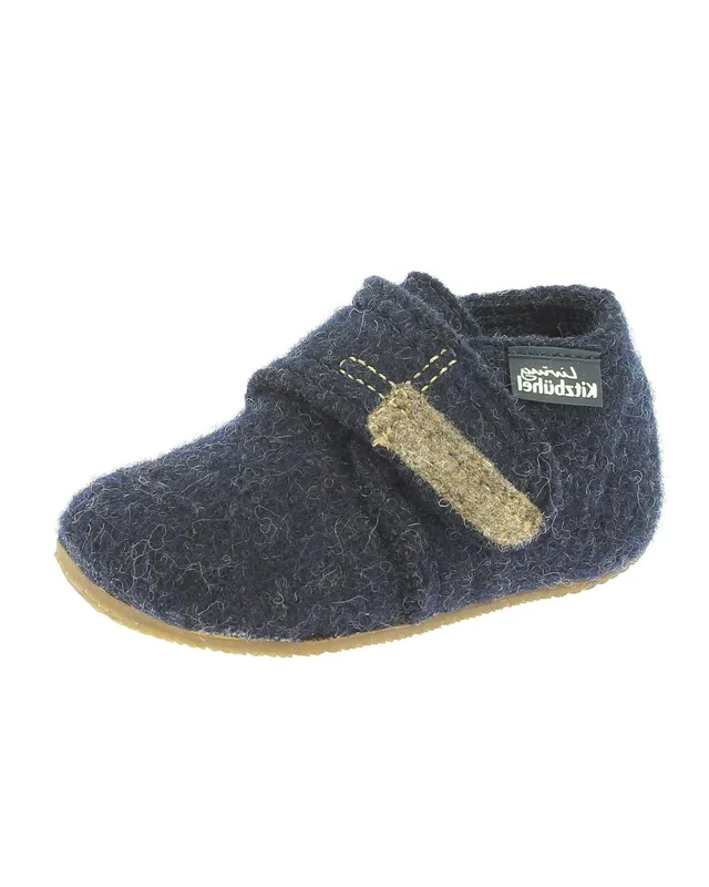 living-kitzb-hel-filz-krabbelschuhe-baby-wolle-mit-klett image 1