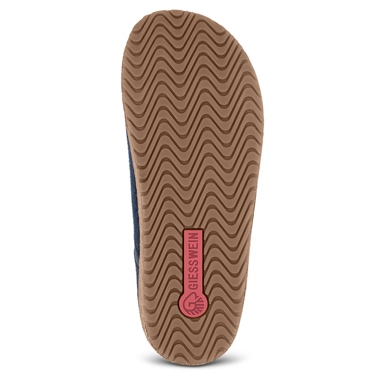 giesswein-wool-clog-wollfilz-clog-rot-grau image 5