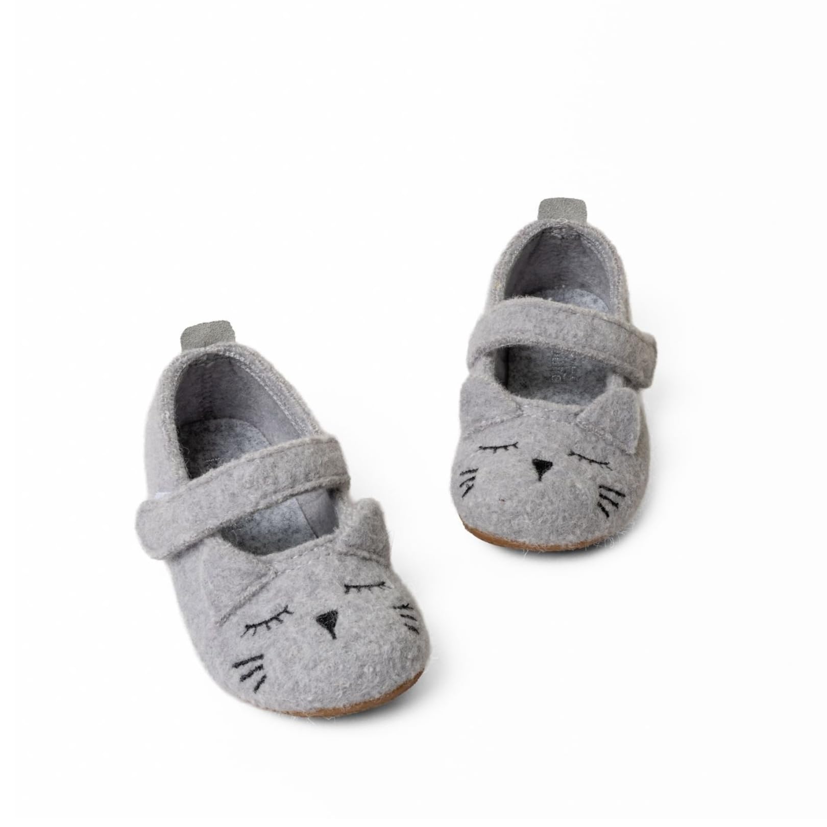 living-kitzb-hel-unisex-kinder-slipper-4024-0328-woll-hausschuh-k-tzchen-mit-kle image 3