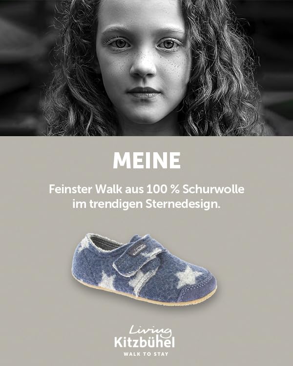 living-kitzb-hel-klettmodell-sternenwalk-hausschuh-kinder-wolle image 3