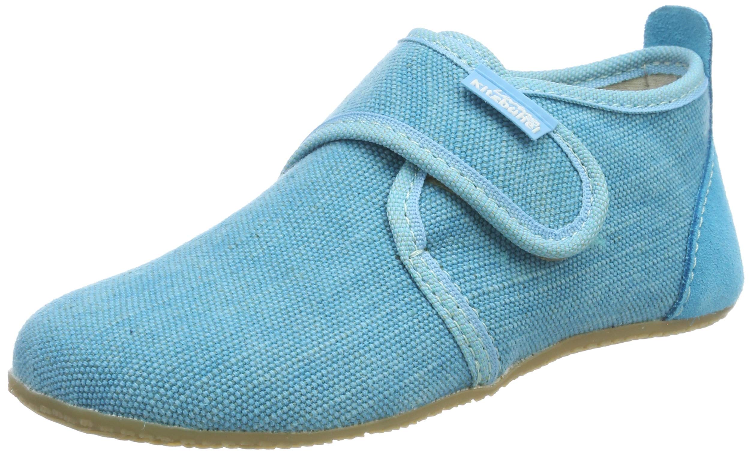 living-kitzb-hel-babyklettschuh-unifarben-hausschuh-baby-baumwolle image 8