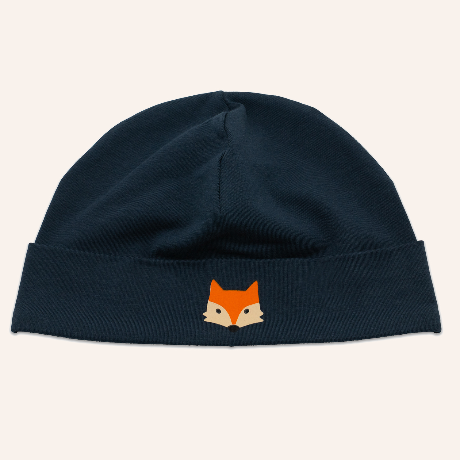 orangenkinder-baby-m-tze-fuchs-kinder-m-tze-blau image 1