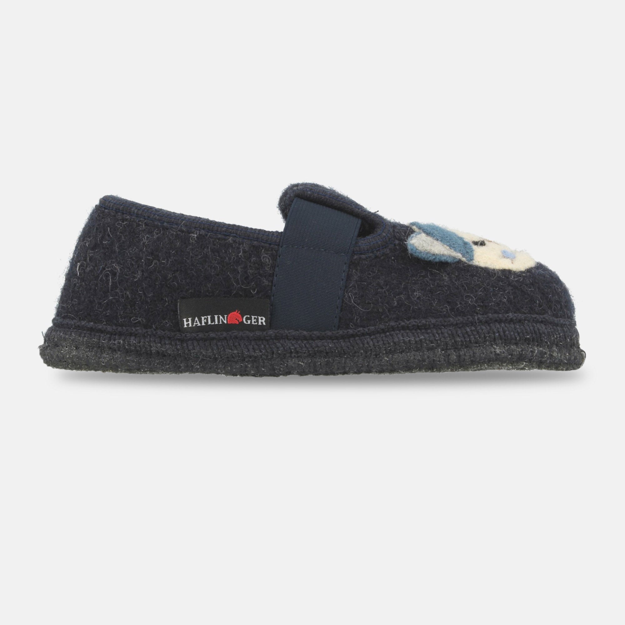 haflinger-slipper-pets-kinder-hausschuh-wollwalk-tiermotiv-mit-gummizug image 3