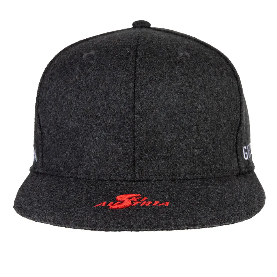 giesswein-ski-austria-snapback-cap-loden-sv-cap-schwarz-mit-3d-stick image 1