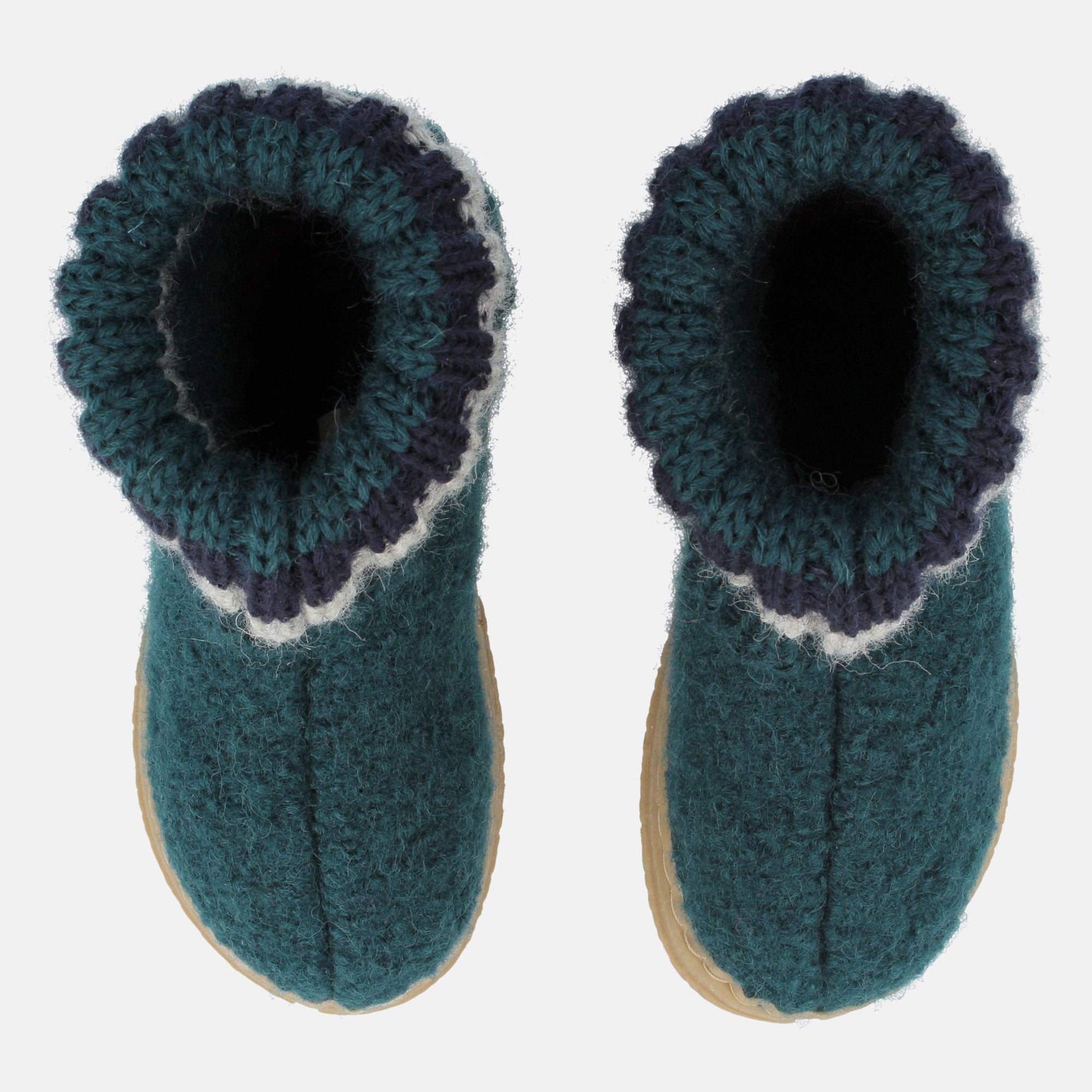 haflinger-fidelius-jona-kinder-h-ttenschuh-wollwalk-mit-gummisohle image 3