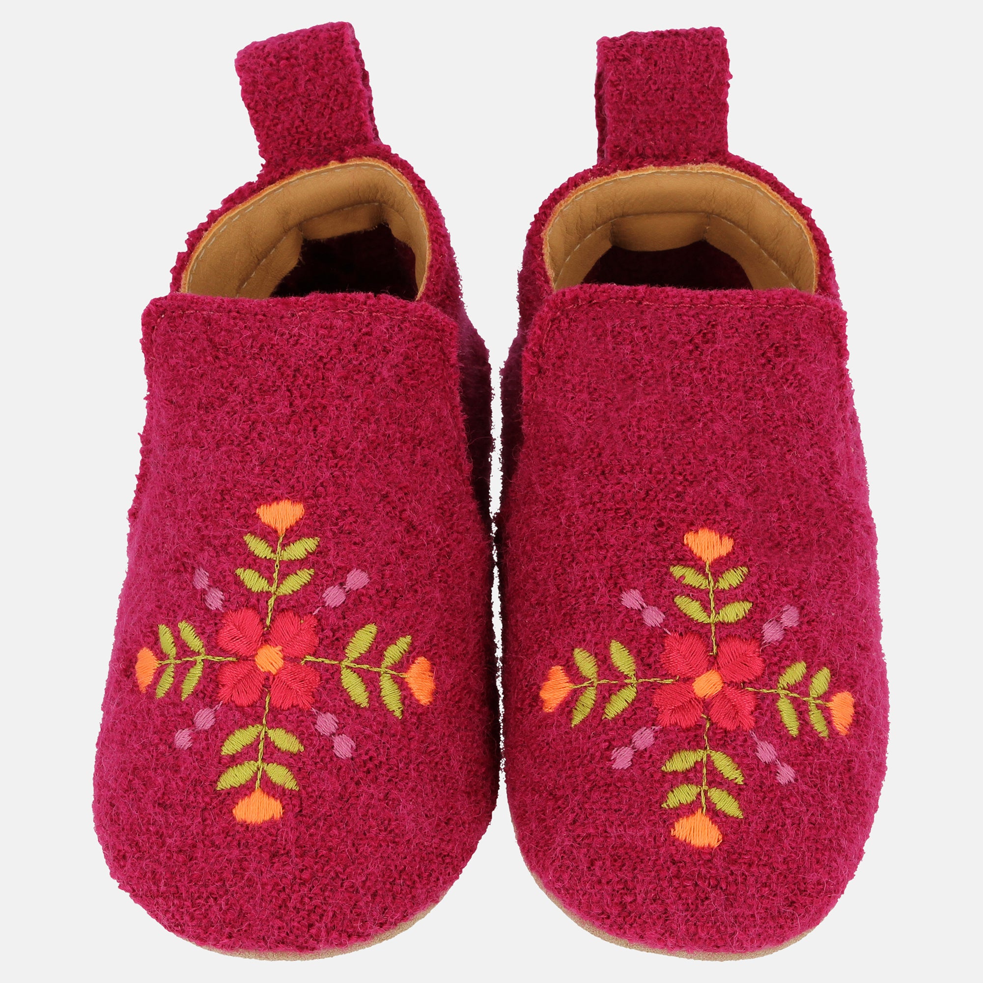 haflinger-alma-baby-lauflernschuh-walkstoff-bl-te image 1