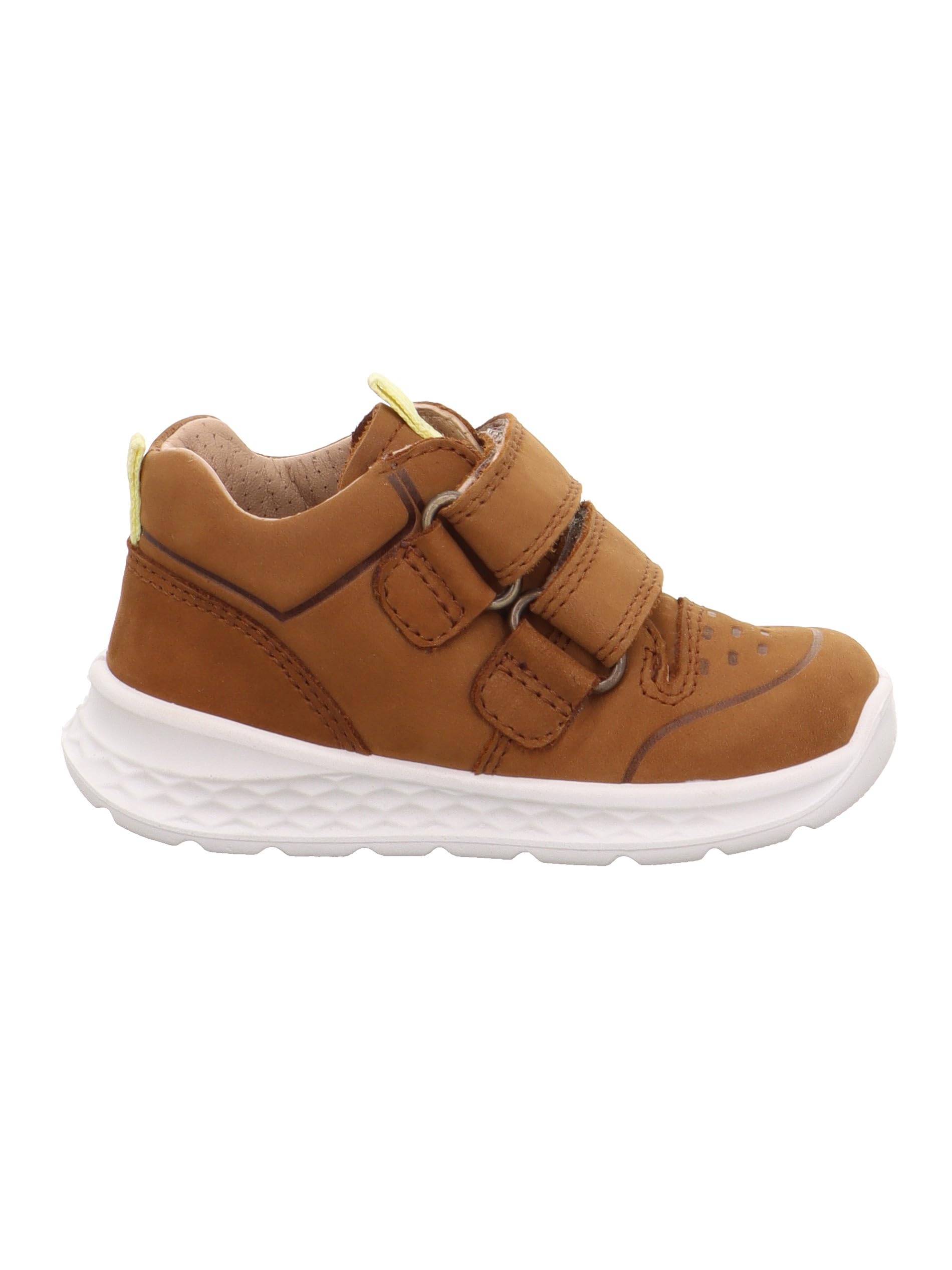superfit-baby-jungen-breeze-sneaker-braun-gelb-3020-lauflernschuh image 5