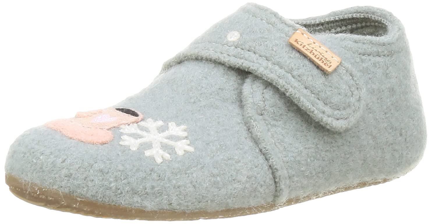 living-kitzb-hel-m-dchen-slipper-4008-0415-eisb-r-aus-schurwolle-hausschuh image 1
