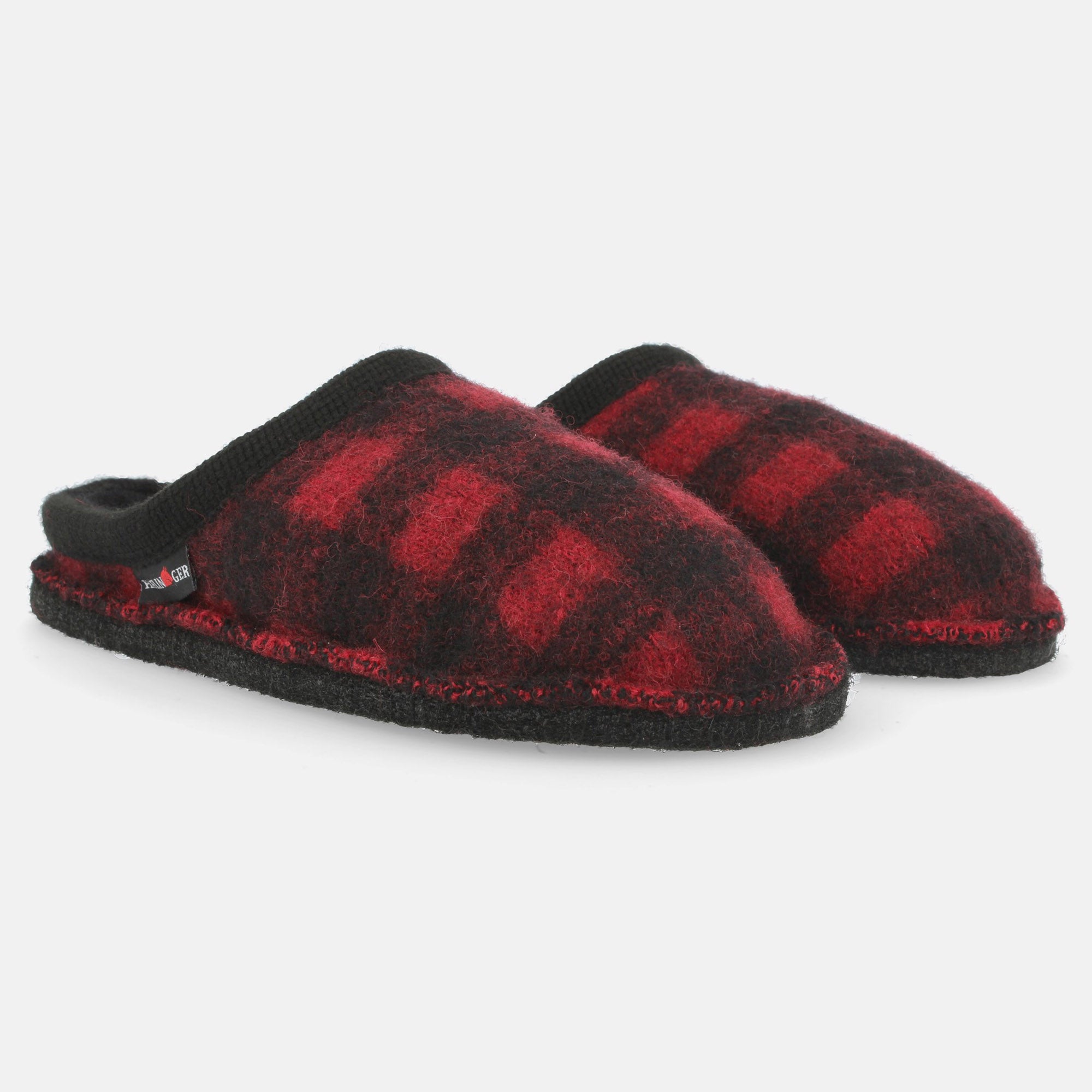 haflinger-flair-plaid-wollwalk-hausschuh-mit-filzsohle image 8