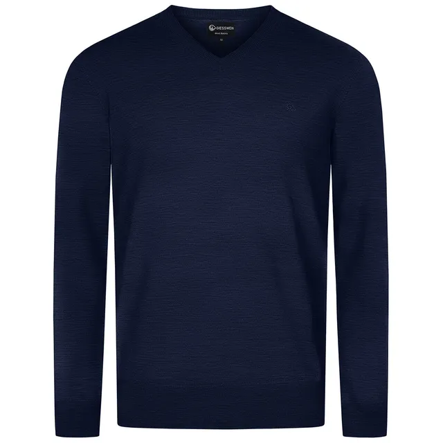 giesswein-baumwollpullover-v-ausschnitt-herren-leichter-baumwoll-strick image 1