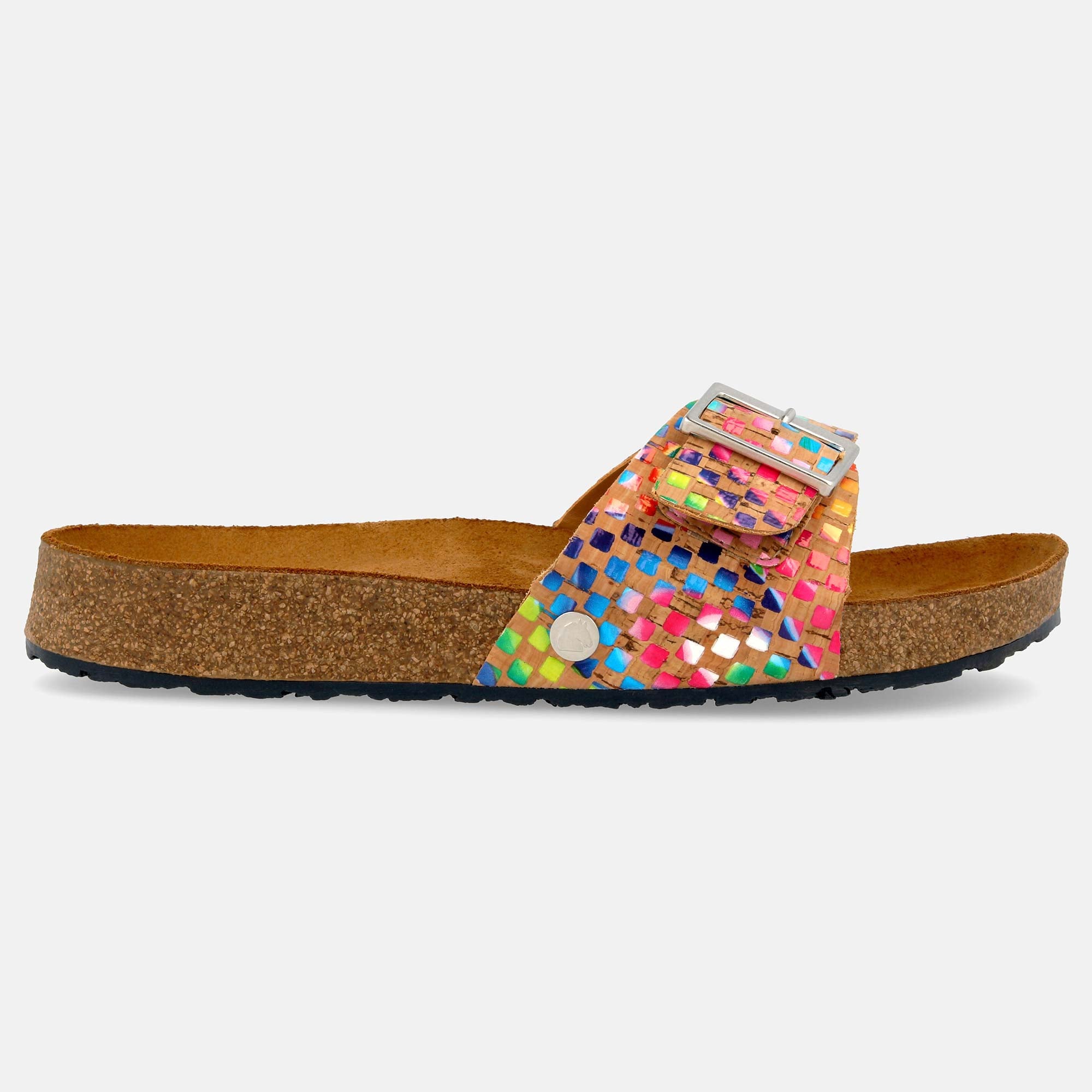 haflinger-gina-cork-multi-pantolette image 7