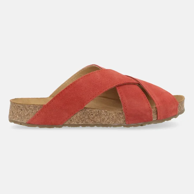 haflinger-bio-como-lederriemchenschuh-f-r-damen-und-herren-veloursleder-riemen-k image 1