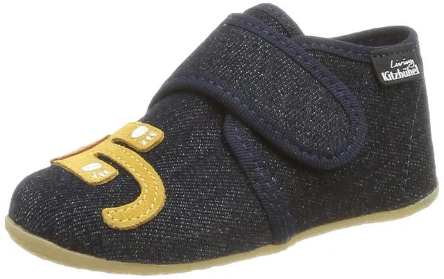 living-kitzb-hel-babyklettschuh-tiger-fu-ball-hausschuh-jungen image 1