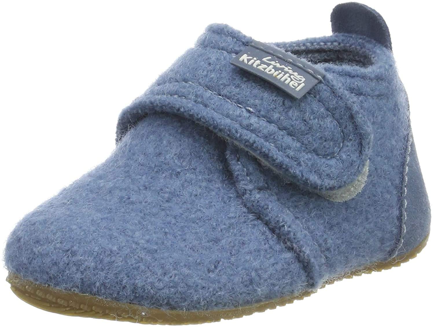 living-kitzb-hel-babyklett-hausschuhe-mit-velourkappe-unisex-baby image 1