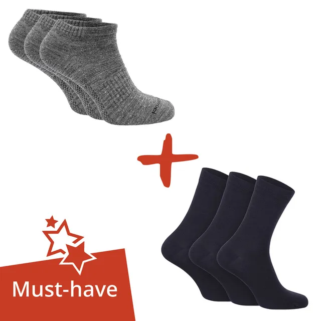giesswein-bundle-merino-sneaker-socken-3er-business-socken-3er image 1