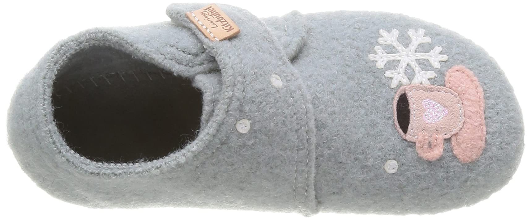 living-kitzb-hel-m-dchen-slipper-4008-0415-eisb-r-aus-schurwolle-hausschuh image 5