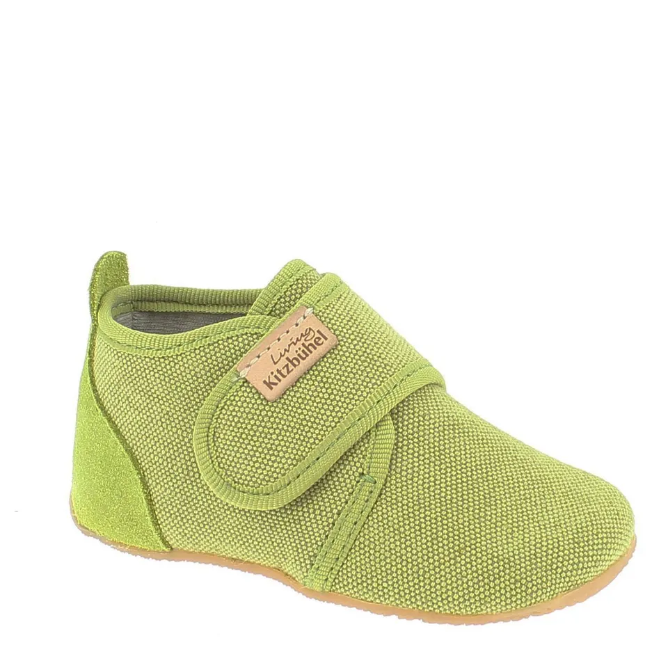 living-kitzb-hel-unisex-kinder-babyklettschuh-velourkappe-mit-lederinnensohle image 1