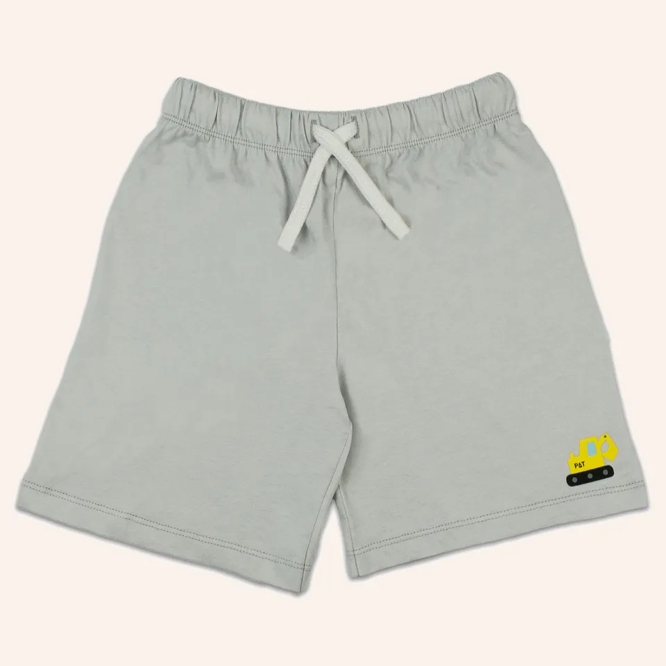 orangenkinder-shorts-bagger-baby-shorts-aus-baumwolle-in-grau image 1