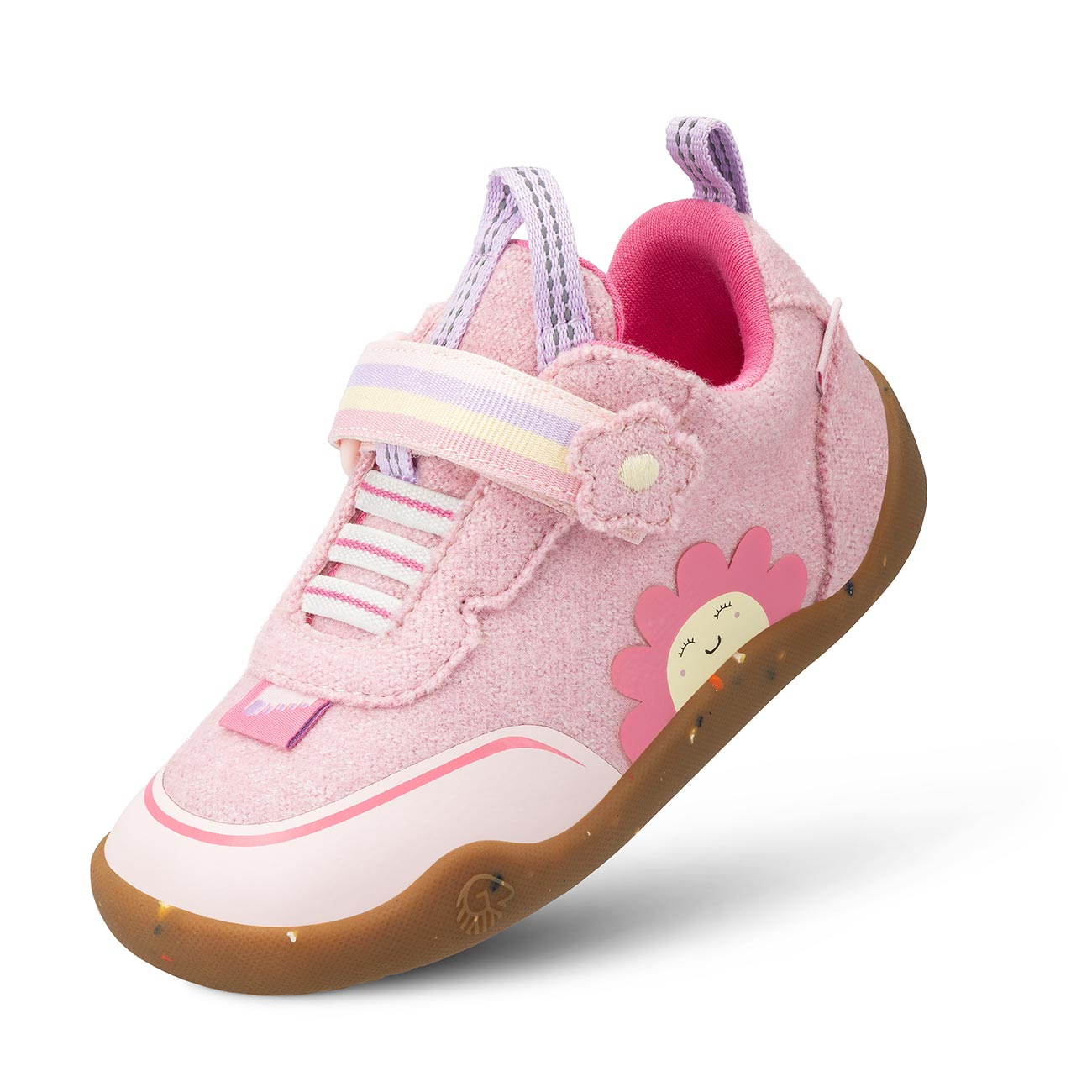 giesswein-wooly-steps-barefoot-blume-barfu-schuh-f-r-kinder-aus-merinowolle image 1
