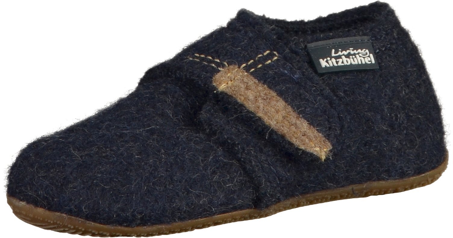 living-kitzb-hel-baby-klettschuh-unifarben-krabbelschuhe-unisex-baby image 8