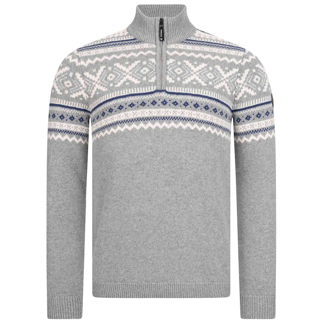giesswein-nordic-sweater-zip-herren-merino-lambswool-norweger-pullover-mit-stehk image 5
