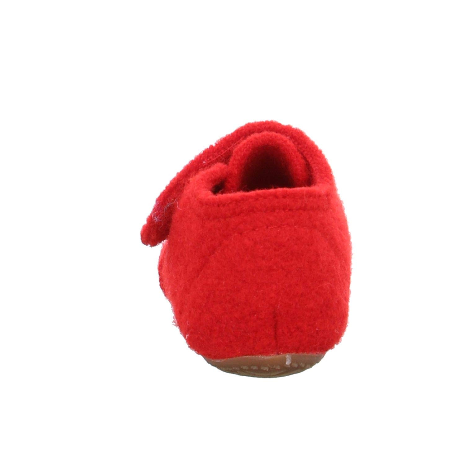 living-kitzb-hel-modell-3005-baby-klett-hausschuh-schurwolle-rot-gr-18-26 image 3